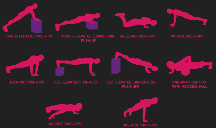 push-up variations
